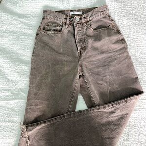 Brown Pacsun Dad Jeans